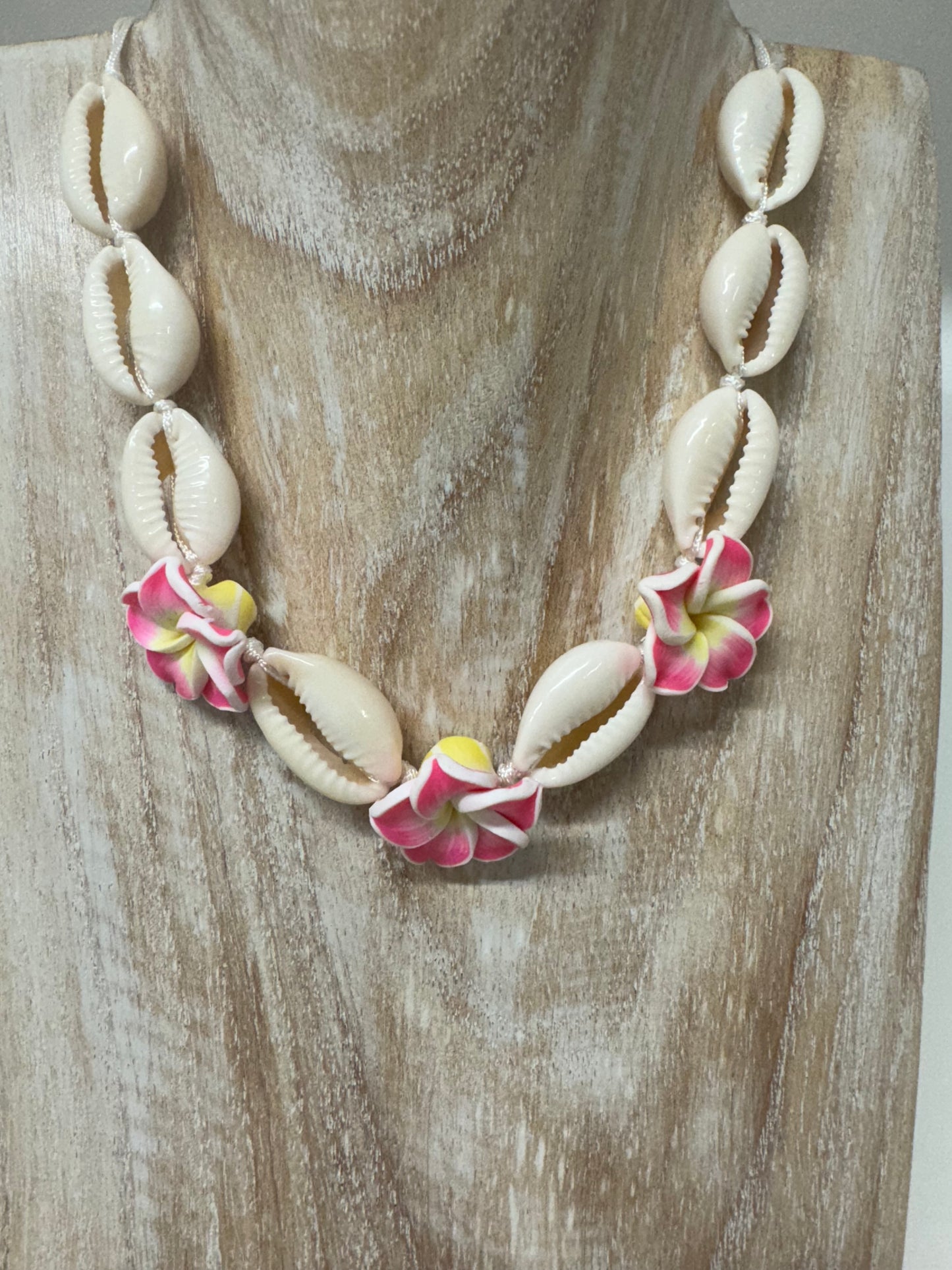 Moana Shell & Flower Choker & Anklet/Bracelet Set