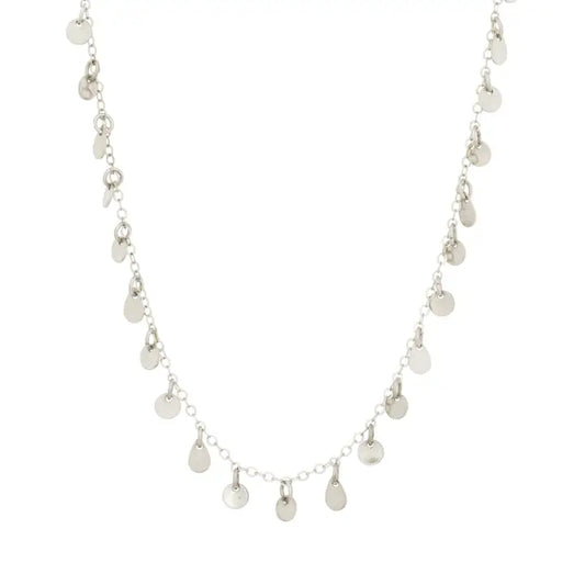 Ashiana Brooke Silver Choker Necklace