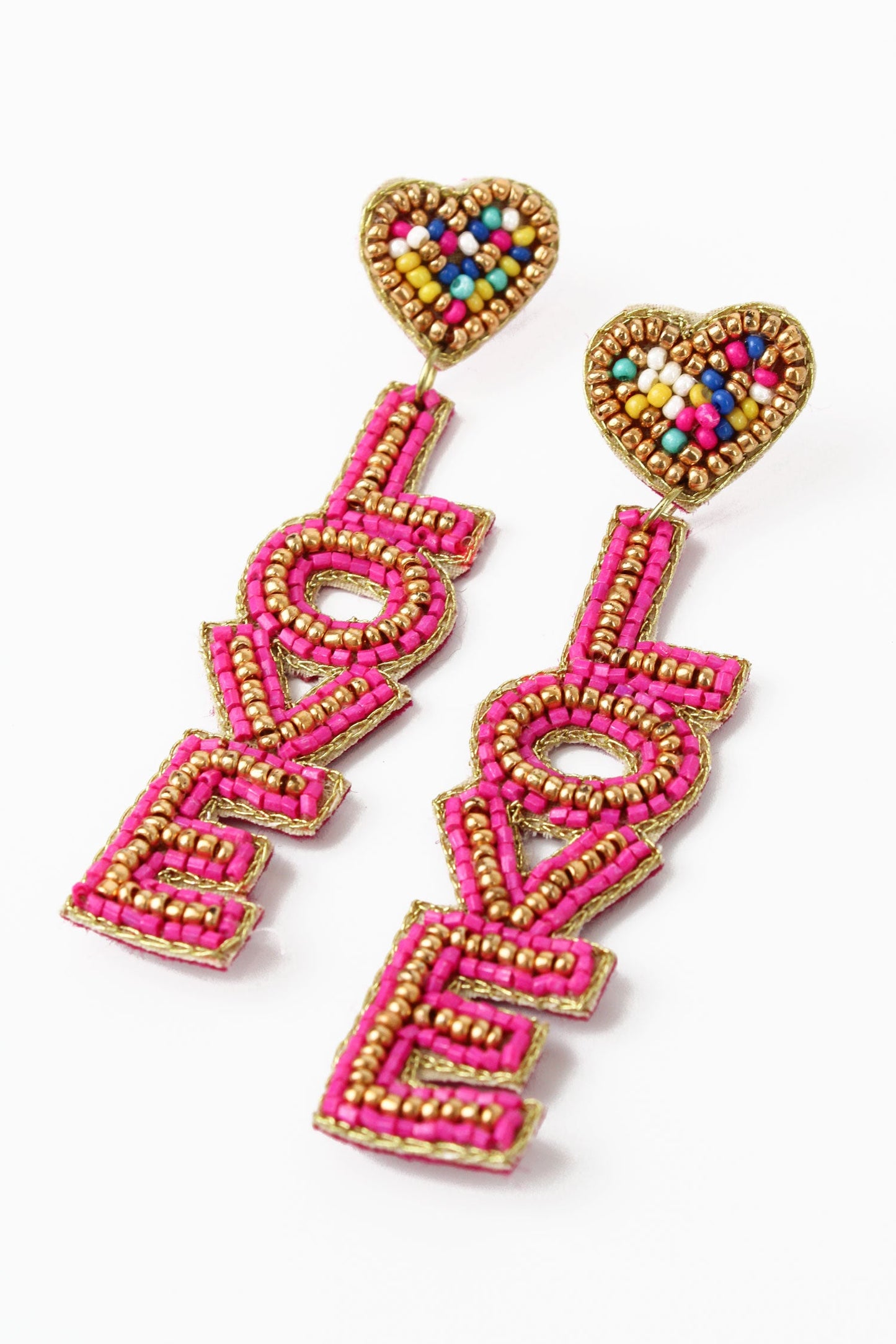 Love Drop Earrings - Galentines Collection X