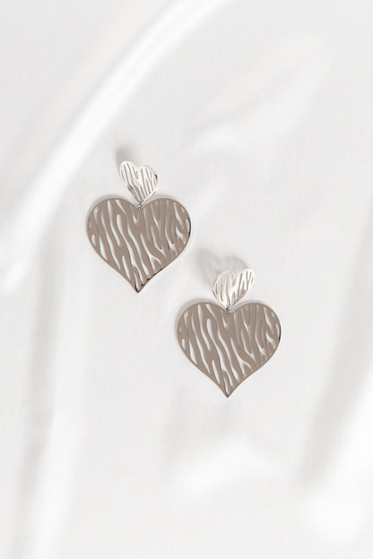 Wild Thing - Wild Heart 2 Tier Drop Earrings