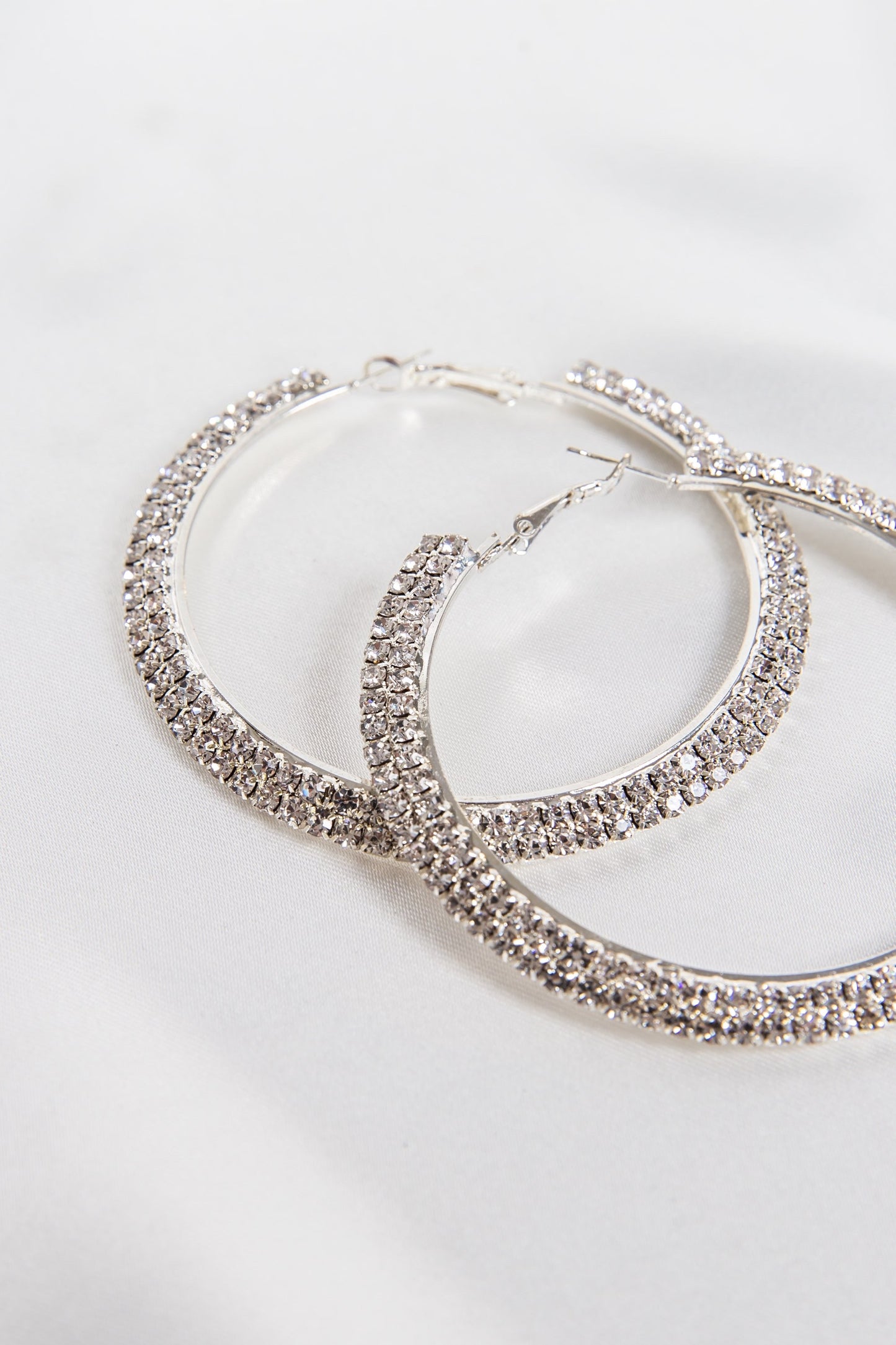 Sparkler Hoop Earrings