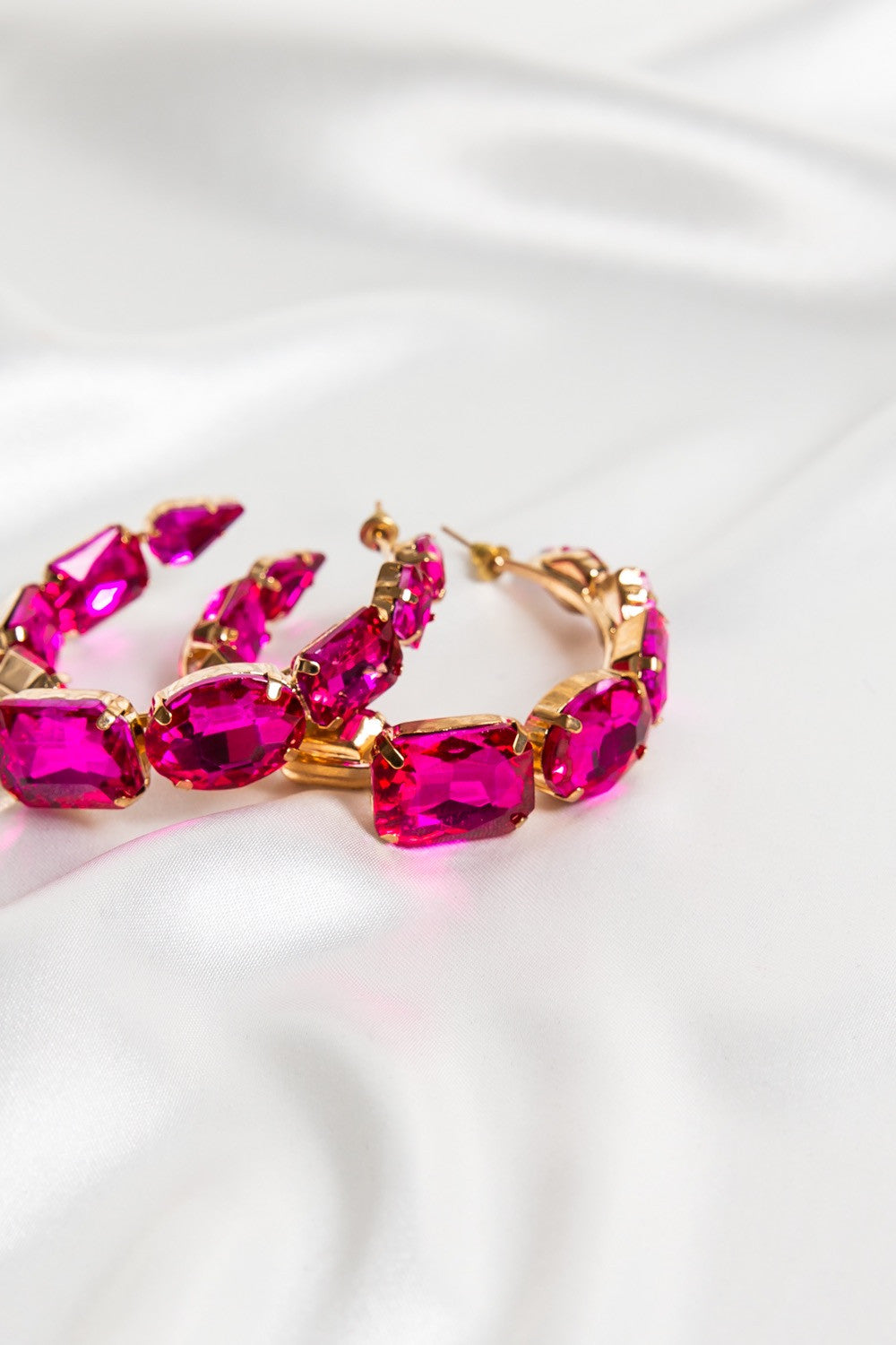 Trixy Fuschia Pink Earrings