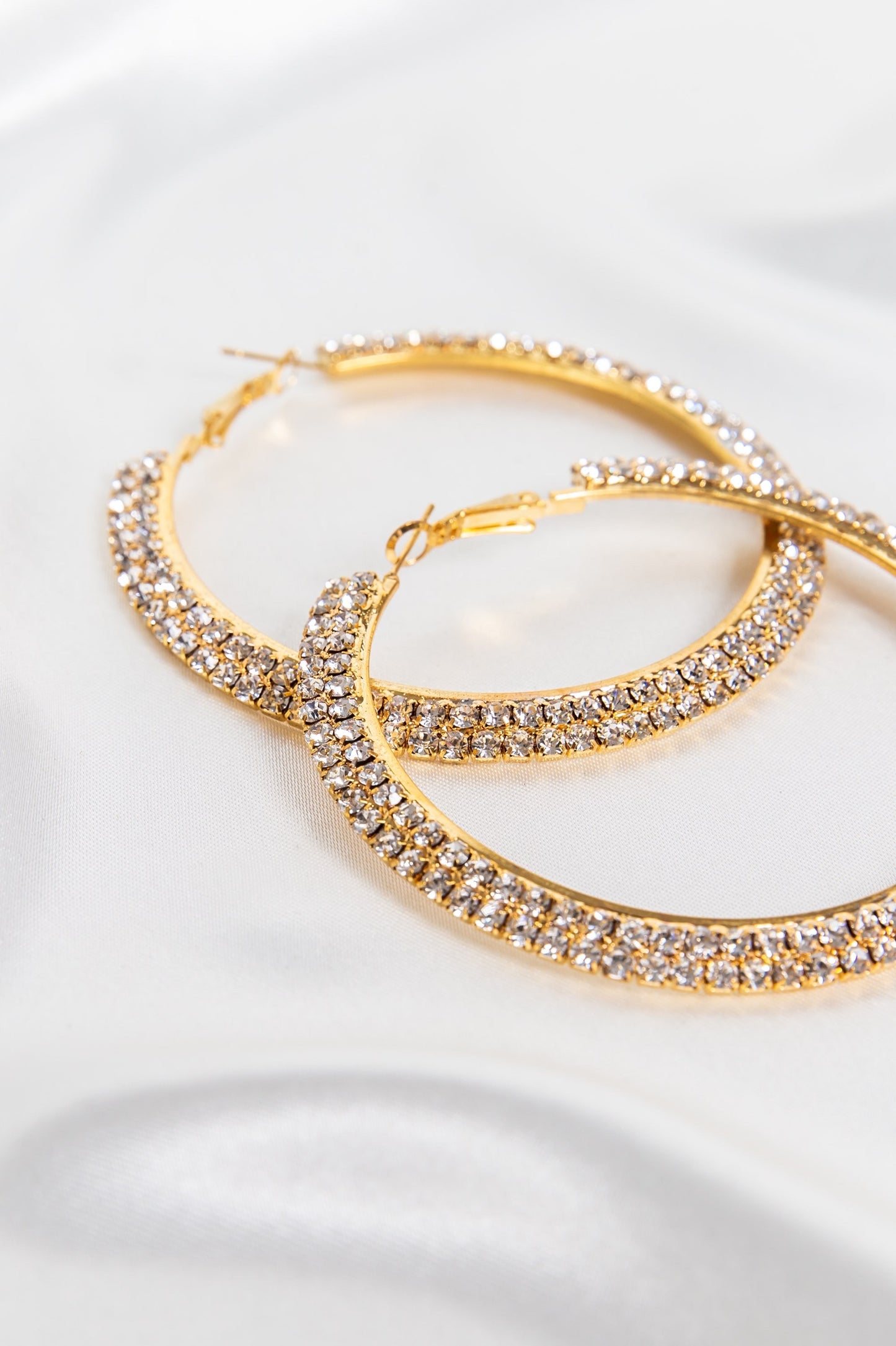 Sparkler Hoop Earrings