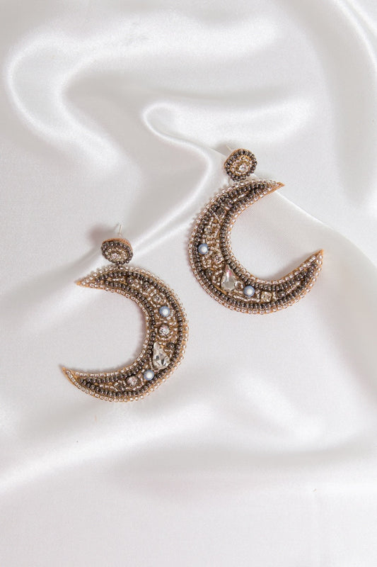 Half Moon Earrings - The Lunar Collection