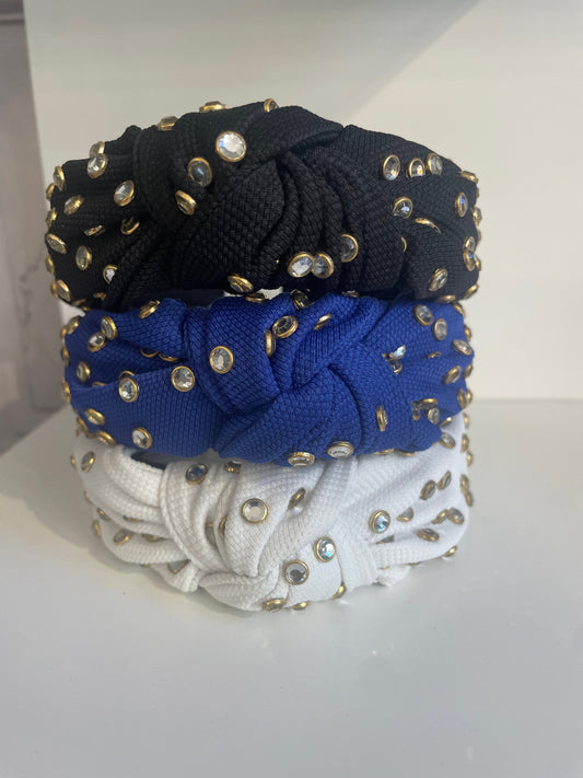 Crystal Knotted Headbands